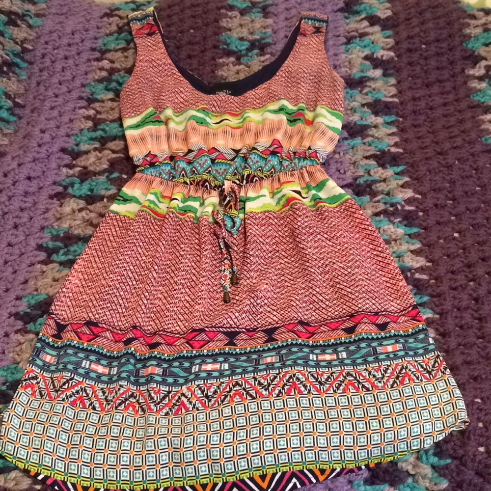 Patterned sun dress